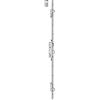 CISA Cce 1.46550.25.0 - C. Metalica multipunto F.P.N. Rullo + Leva Bas. e = 25 senza cilindro