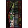 LIJIAO Zanzariera Porta 58 x 175 cm Anti Zanzare Insetti, con Calamita & Pesi, Chiusura Automatica, con Nastro Adesivo, Tenda Anti-Zanzare Magnetica per Balcone Soggiorno, Nero
