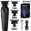 Kemei KM-2299 Tagliacapelli Professionale, 1200mAh, Elettrico, Ricaricabile USB, Trimmer per Capelli, Macchina per Taglio Capelli