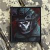 NONE Call of Duty Ghost Patch tattica Gioco Morale Badge Soldato Toppe con stampa a gancio e anello per abbigliamento Adesivo zaino militare