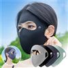 NONE Maschera per il viso per donna Protezione UV estiva Copertura integrale Protezione solare Facekini regolabile Escursionismo all'aperto Ciclismo Attrezzatura da corsa