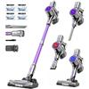 Fixtfixer Aspirapolvere senza fili FixtFixer X7 55KPA, aspirapolvere senza fili con HEPA×4, spazzola anti-groviglio, aspirapolvere portatile 6 in 1 leggero per peli di animali domestici/tappeti