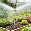 NONE 360 ° Irrigatore da Giardino con Base a Treppiede, Strumento Automatico Rotante per Irrigazione di Giardini e Paesaggi
