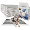 NONE PetshopMilano Tappetini Assorbenti Per Addestramento Cani 100 Pezzi 60x60cm Igienici Con Carbone Attivo Per Cani Prodotti Per La Pulizia Degli Animali Domestici