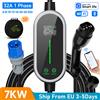 AFEEV 7KW 32A Caricatore EV portatile monofase Type2 EVSE Cavo di ricarica veloce Wallbox CEE Plug WiFi APP Controllo Bluetooth