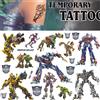 Bandai Adesivi per tatuaggi temporanei Transformers per bambini Forniture per feste di compleanno carine Decorazione per bomboniere