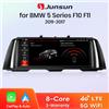 Junsun Wireless CarPlay Andorid Auto Autoradio Per BMW Serie 5 F10 F11 2011-2017 CIC NBT Sistema Intelligente Stereo GPS Navi