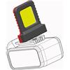 NONE Strumento elettrico da 21 V con batteria al litio universale Proiettore da lavoro per riparazioni auto a LED per uso di costruzione all'aperto a lungo termine