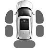 NONE RazorRide Parasole per auto Protezione UV Tenda per auto Parasole per finestrino per auto Finestrino posteriore Visiera parasole Protezione estiva Pellicola per vetri