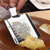 NONE Grattugia per aglio e zenzero in acciaio inossidabile da 1 pezzo - Accessorio da cucina per la preparazione degli alimenti