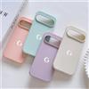 NONE Custodia in silicone liquido con sensazione di pelle colorata per Google Pixel ufficiale 10A 10 9Pro XL 9 8 7 6 A per copertura morbida con ricarica wireless Magsafe