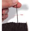 SAUVOO 50M 1mm Elastici rotondi Bungee Shock Cord Corda elastica Elastico Strap String Gioielli fai da te Creazione di bracciali Collane Forniture