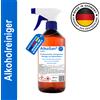 NONE HERRLAN ® Detergente alcolico AlkoSanFORTE Detergente speciale I 1000 ml Flacone spray I Detergente professionale a base di alcol