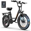 NONE URLIFE E20 Bicicletta elettrica per adulti 250W Motore E-Bike 48V 13AH Pneumatici da 20 pollici Bici elettrica per pendolari in città