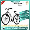 ONESPORT Bicicletta Elettrica Onesport OT12 per Adulti, Motore 250W, Bici Elettrica Urbana con Pneumatici da 27,5 Pollici, Bici Elettrica per Tutti i Terreni