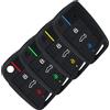 NONE Nuova Custodia per Chiavi per VW Golf 7 GTI POLO T-Cross T-Roc Touran Tiguan Skoda Octavia Rapid Fabia Seat Ibiza Leon Ateca