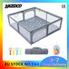 YAZOCO Box per bambini con recinzione di sicurezza, area giochi con palline e anello di trazione, parco giochi per bambini da 6 mesi a 6 anni