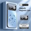 LICOERS Custodia Rigida Magnetica Opaca Smerigliata Anti-caduta Antiscivolo con Protezione Lente per Xiaomi Poco F8 Pro Ultra F8ultra, Cover Mag-Safe
