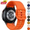 CHIICSMART Cinturino originale in silicone per Samsung Galaxy Watch 7 FE 6 4 Classic 44mm 40mm 43mm 47mm Bracciale Galaxy Watch5pro 45mm Cinturino correa