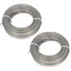 DAZZLEEX 2 Set di Filo Rinforzato per Decespugliatore 2.0-4.0mm X10m (20m) Bobina di Filo per Tagliaerba da Giardino