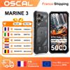 OSCAL Blackview OSCAL MARINE 3 Android 16 24GB(8+16)+256GB Smartphone Robusto 6.56"HD 5000mAh Cornice Sottile 10.77mm MTK Helio G81 Octa-core