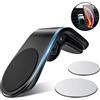 NONE Supporto magnetico per telefono da auto con clip per presa d'aria, rotazione a 360°, supporto per cellulare GPS, supporto per telefono in auto per iPhone, Samsung, Huawei
