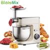 BioloMix Impastatrice da 7L per Pasticceria, Mixer da Cucina con Motore DC da 1200W, con Gancio per Impasto, Frusta e Sbattitore, Accessorio Tritacarne