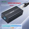 Lekuo Dongle Ethernet USB 10G, Adattatore di Rete USB 3.2 Gen2x2 a 10GbE RJ45 per MacBook PC NAS Realtek RTL8159