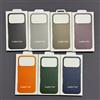 NONE Custodia Ufficiale in Pelle per Ricarica Wireless MagSafe per iPhone 17 Pro Max Air 16 15 14 13 Pro Max, Cover Originale Anti-Caduta