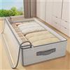 NONE Scatole portaoggetti per vestiti e coperte, borse portaoggetti sotto il letto, borse da viaggio pieghevoli, organizer per guardaroba per vestiti e trapunte.