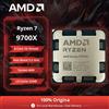AMD Processore Desktop AMD Ryzen 7 9700X, 8 Core, 40MB Cache, Socket AM5, 65W (Dissipatore Non Incluso)