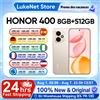 HONOR Versione Globale HONOR 400 Smartphone 5G Snapdragon 7 Gen 3 Fotocamera AI da 200MP Display AMOLED da 6,55'' 5300mAh 66W SuperCharge