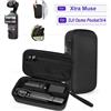 TECTINTER Custodia da trasporto portatile per DJI OSMO Pocket 3/4/Xtra Muse, borsa protettiva rigida con cinturino da mano e protezione