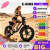 CEAYA Bicicletta Elettrica da 20 Pollici per Adulti, eBike con Batteria 48V 15AH, Potenza di Picco 1000W, Mountain Bike Elettrica con Pneumatici Larghi, eBike per Pendolari
