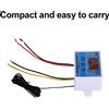Gaqqee DM-W3002 Controllore di Temperatura AC110~220V -50°C ℃ -110 ℃ Con connettore rapido per sonda impermeabile per uso industriale e domestico
