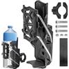 NONE Portabicchieri Regolabile per Moto, Supporto per Bottiglia d'Acqua da 32-77mm, per MTB, Bici da Strada, Harley, KTM, Motociclette