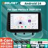 OSSURET Autoradio 2Din con Carplay Wireless per Opel Meriva B 2009 - 2014, lettore multimediale Android Auto, telecamera a 360°, GPS, Bluetooth, navigatore, audio.