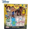 Disney Pixar 7 pezzi Toy Story 4 Action Figures Woody Jessie Buzz Lightyear Forky Pig Bear Figurine Model Doll Regalo di compleanno per bambini