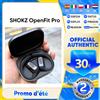 SHOKZ Cuffie True Wireless Open-Ear SHOKZ OpenFit Pro Originali, 50 Ore di Autonomia, Dolby Atmos, Impermeabili IP55, Auricolari a Conduzione Aerea