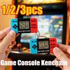 NONE 1 pz. Portachiavi Classico a Forma di Console da Gioco Tetri, Giocattolo Retrò Portatile Nostalgico per Uomini e Donne, Mini Ciondolo Portachiavi Giocattolo