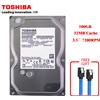 Toshiba Computer desktop Toshiba brand 500GB disco rigido meccanico interno da 3.5 "SATA3 3-6Gb / s HDD 32MB di Cache 500GB 7200RPM buffer