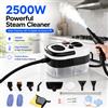 MDHL Pulitore a Vapore Portatile 2500W ad Alta Pressione e Temperatura per Condizionatori, Cappe da Cucina, Auto, Vetri, Pavimenti e Altro, Macchina per Pulizia e Disinfezione