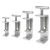 NONE Morsetto a C in Acciaio Inox 304, Morsetto Quadrato per Tubi, Anello di Trazione Regolabile, Clip di Fissaggio Multifunzione, Elementi di Fissaggio Hardware