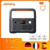 Jackery Explorer 500 V2 Stazione di Alimentazione Portatile con Cavo per Auto, Generatore Solare 512Wh 230V/500W (1000W di Potenza Nominale) con Batteria LiFePO4 a Ricarica Rapida, 6000 Cicli, per