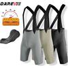 DAREVIE Pantaloncini da Ciclismo da Uomo Senza Cuciture 5.0 Italy ELASTIC-INTERFACE ® Pantaloncini da Ciclismo con Imbottitura, Pantaloncini a Compressione Antiscivolo da Uomo