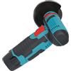 Vacclo Smerigliatrice Angolare Portatile, Macchina Elettrica per Levigatura, Lucidatrice per Auto, Macchina per Taglio Legno, Plastica e Marmo, Smerigliatrice Angolare a Batteria, Mini Smerigliatrice