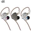 KZ ZSN Pro Auricolari In-Ear con Driver Ibrido 1DD 1BA, Cuffie Cablate con Microfono e Connettore da 3,5mm per Audiofili e Gaming