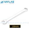 vaylas HRTools 18mm combinazione open box end wrench, cromo vanadio