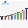 Wanyifa Titanio Ti Bullone M5x8/10/12/15/18/20/25/30mm Rotondo Esagono HSocket Vite a Testa Bottone per Portaborraccia Bicicletta