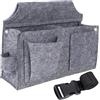 Feriuzymix Cintura Portautensili Carpenter Tool Belt per Tecnico Edilizia Elettricista Grigio L